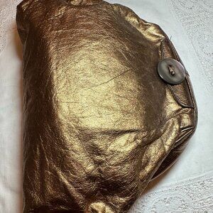 Vintage Arto Metallic Bronze Clutch